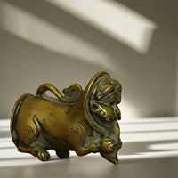 Brass Vintage Finish Palanquin Kirtimukha