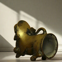 Brass Vintage Finish Palanquin Kirtimukha