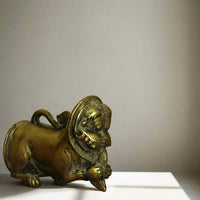 Brass Vintage Finish Palanquin Kirtimukha