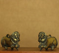 Brass Vintage Finish Palanquin Kirtimukha Pair