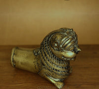 Brass Vintage Finish Palanquin Kirtimukha
