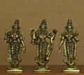 Brass Lord Vishnu , Laxmi and Bhudevi