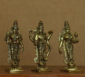 Brass Lord Vishnu , Laxmi and Bhudevi