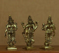 Brass Lord Vishnu , Laxmi and Bhudevi