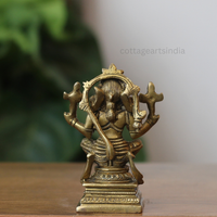 Handcrafted Brass Hanuman Idol – Antique Brass Finish