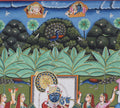 Hand-Painted Shrinathji Pichwai Painting | Krishna with Cows & Gopis