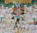 Hand-Painted Shrinathji Gopal Pichwai Painting | Sacred Cow Theme Artwork