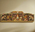 Wooden Wall Panel Vishnu ji Garuda and Hanuman