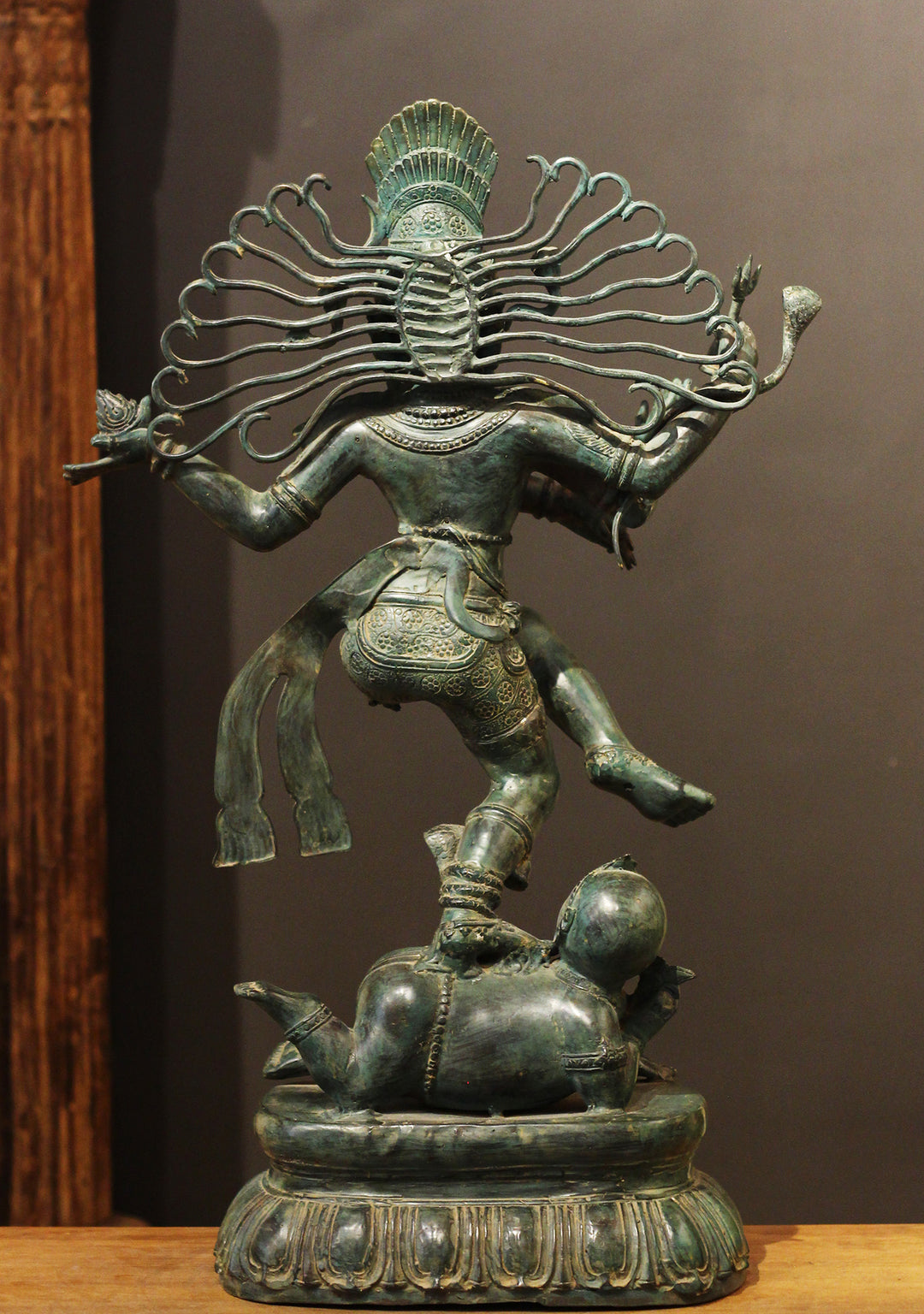 Balinese Bronze Dancing Shiva -Nataraj 27"