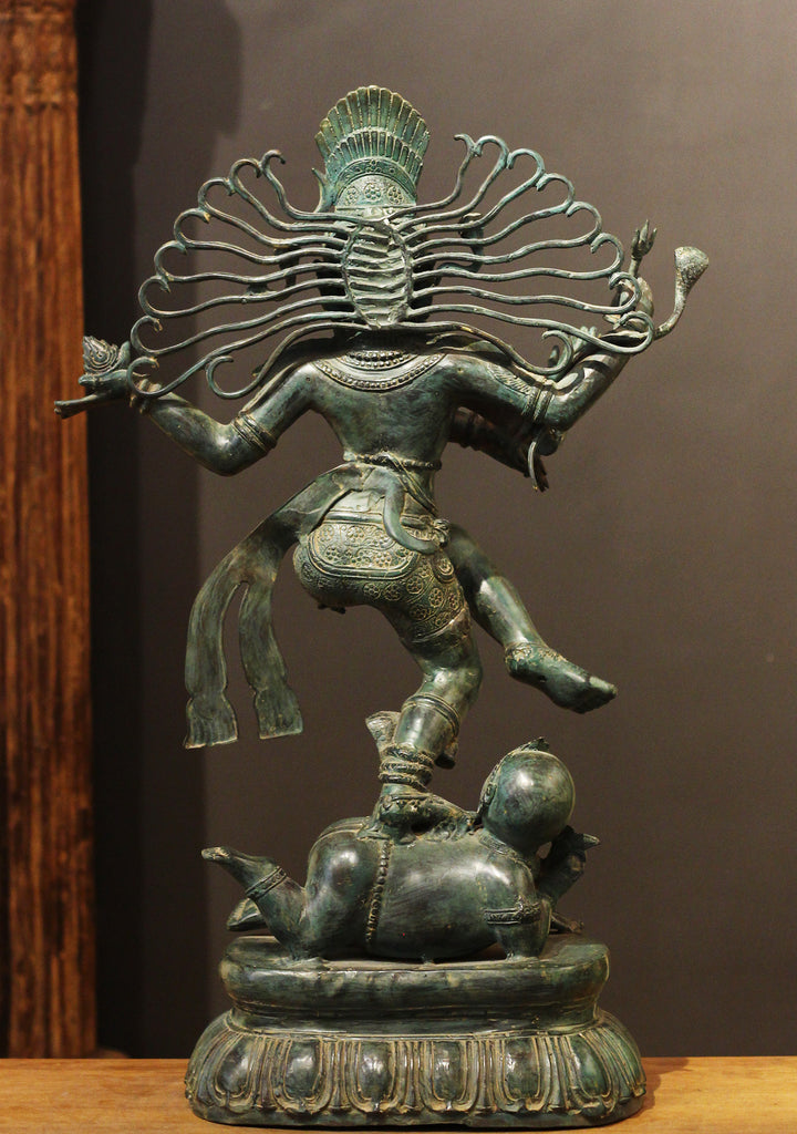 Balinese Bronze Dancing Shiva -Nataraj 27"
