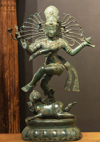 Balinese Bronze Dancing Shiva -Nataraj 27"