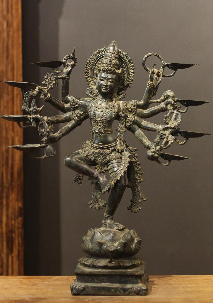 Balinese Bronze Dancing Krishna