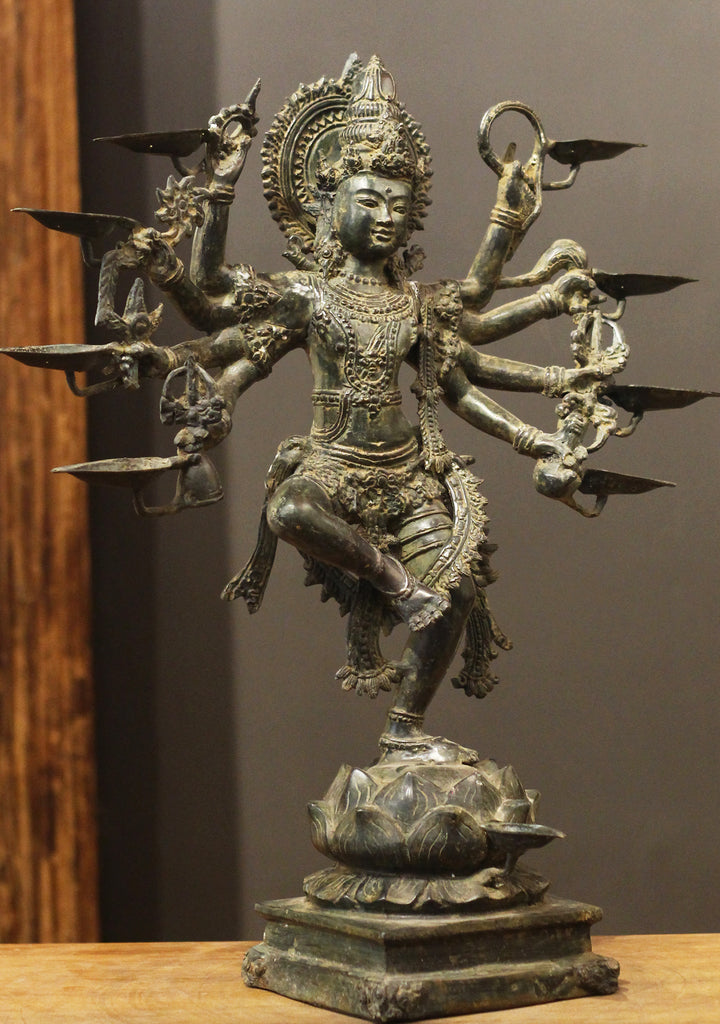 Balinese Bronze Dancing Krishna