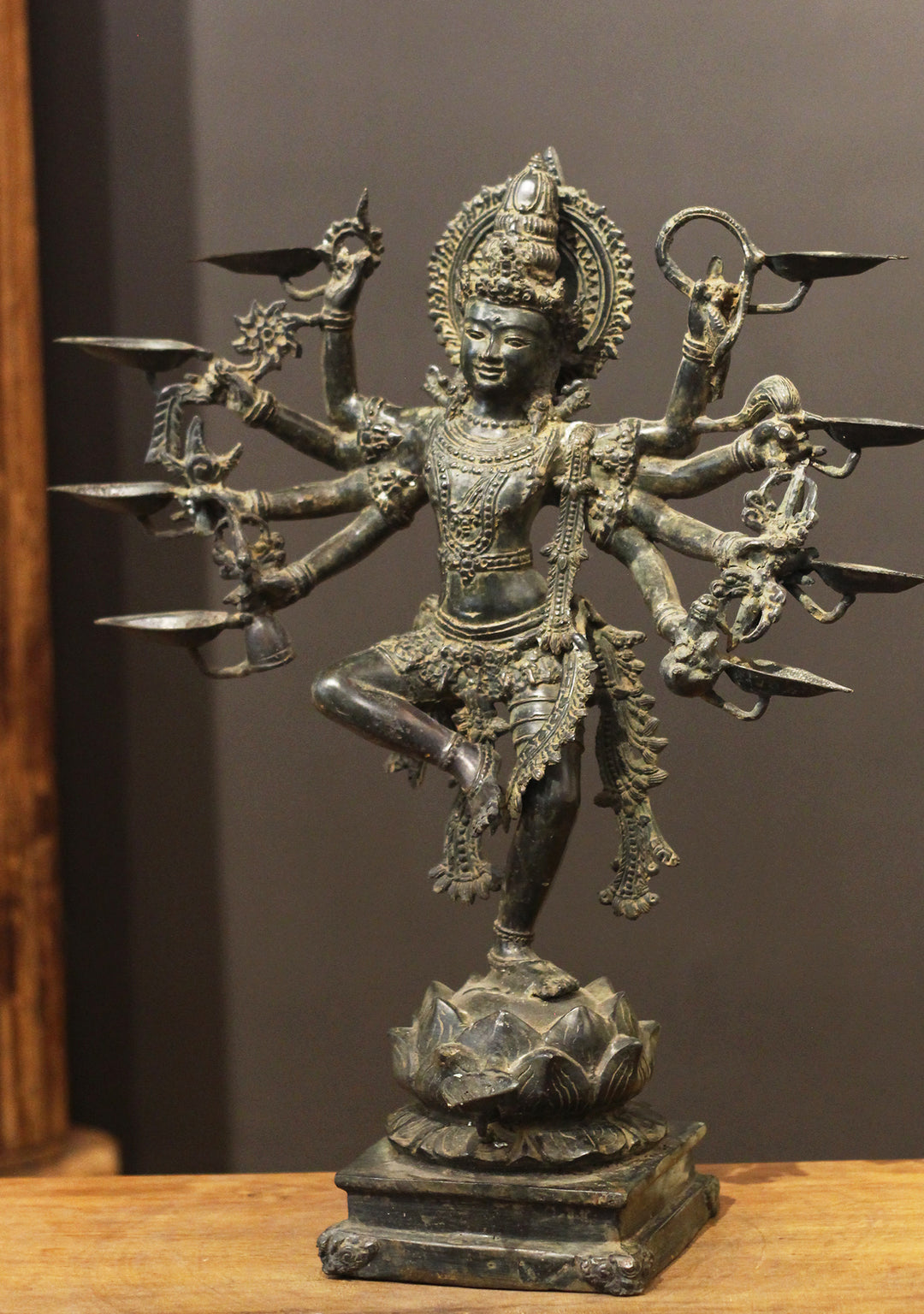Balinese Bronze Dancing Krishna
