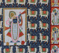 Hand-Painted Shrinathji Pichwai Painting | Sacred Cow & Darshan Nathdwara Art