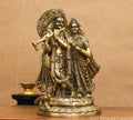 Brass Radha krishna Idol 12.5"