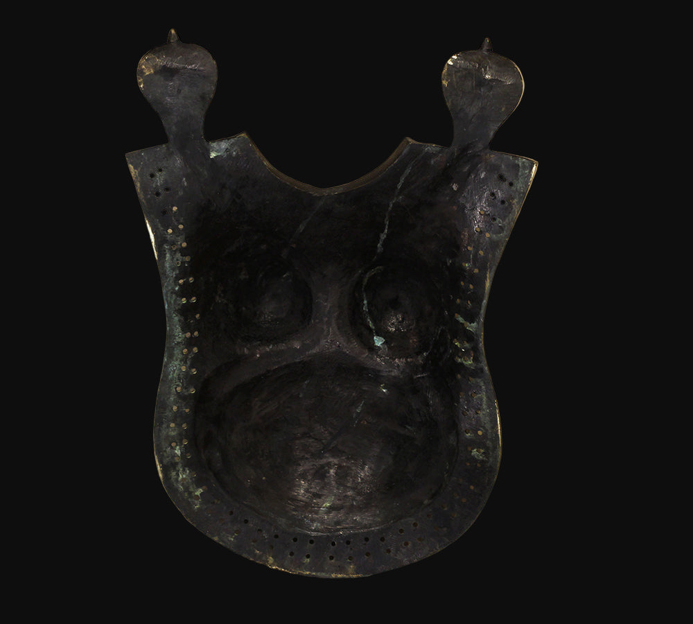Wall Hanging Bronze Theyyam Breast Pad -Collectors Item