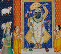 Hand-Painted Shrinathji Temple Pichwai Painting | Traditional Nathdwara Art