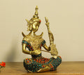Brass Thai Musicians Stonework