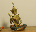 Brass Thai Musicians Stonework