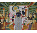 Shrinathji Haveli Darshan Hand Painted Pichwai Painting