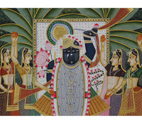 Shrinathji Haveli Darshan Hand Painted Pichwai Painting