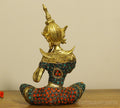 Brass Thai Musicians Stonework