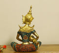 Brass Thai Musicians Stonework
