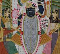Shrinathji Haveli Darshan Hand Painted Pichwai Painting