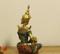 Brass Thai Musicians Stonework