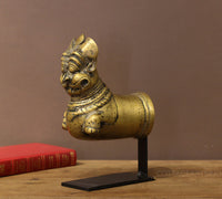 Brass Vintage Finish Palanquin on Stand