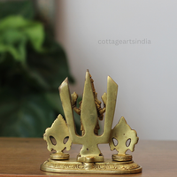 Handcrafted Brass Lord Venkateswara Balaji Idol with Shankha and Chakra