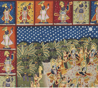 Shrinathji in Vrindavan Pichwai Painting