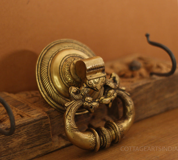 Brass Yali Door Knocker