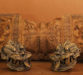 Brass Vintage Finish Yali Door Knob