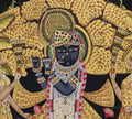 Shrinathji Under Kadamba Tree Hand Painted Pichwai Painting | Gold Foil Nathdwara Art