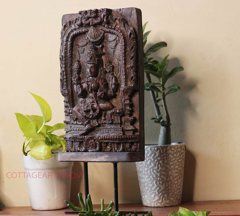 Vintage Wood /Stone Laxmi