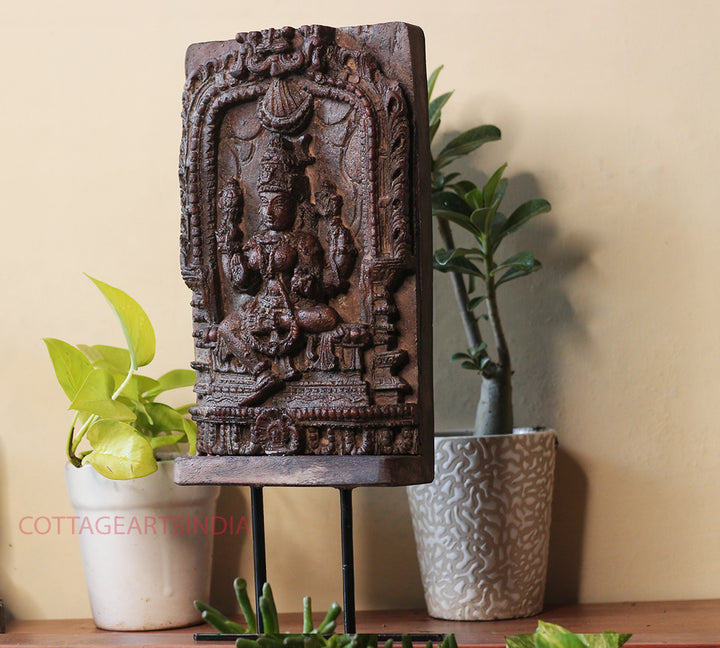 Vintage Wood /Stone Laxmi