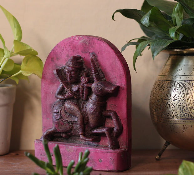Vintage Wood /Stone Shiva
