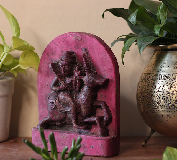 Vintage Wood /Stone Shiva