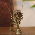 Brass Sesh Naag Aarti & Incense Stand