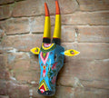 Wooden Bull Head
