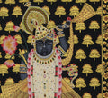 Shrinathji Kamal Van Hand Painted Pichwai Painting | Gold Foil Nathdwara Art