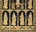 Shrinathji Haveli Seva Hand Painted Pichwai Painting | Gold Foil Nathdwara Art