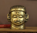 Brass Shiva Mukhlingam 12" Fine Crafted -Heavy