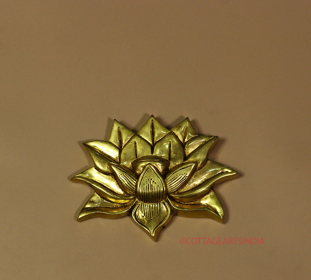 Brass Lotus for Wall Hanging