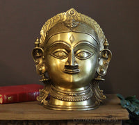 Brass Shiva -Gauri 12"-Full Head