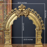 Brass Prabhawali Kirtmukha