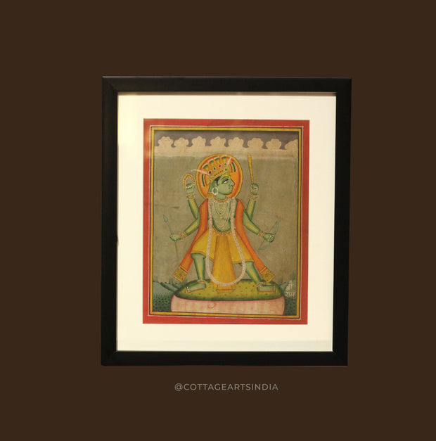 Dashavatara of Lord Vishnu (set of 13) – Pahari Miniature Painting