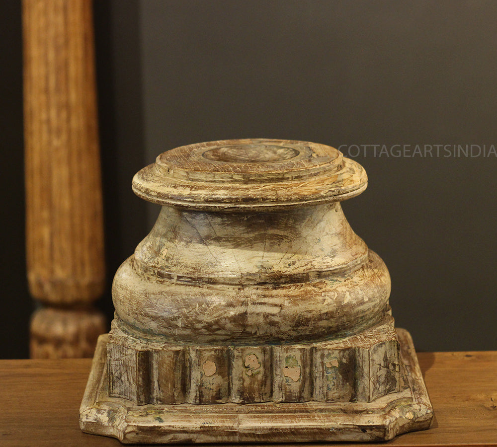Wooden Carved Base